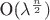 O(\lambda^{\frac{n}{2}})