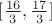$[\frac{16}{3},\frac{17}{3}]$