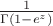 $\frac 1{\Gamma(1-e^z)}$