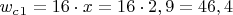 $w_c_1=16\cdot x=16\cdot 2,9=46,4$