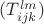 $(T_{ijk}^{lm})$