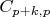 $C_{p + k, p}$