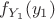 $f_{Y_1}(y_1)$