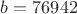 $b=76942$