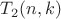 $T_2(n,k)$