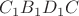$C_1B_1D_1C$