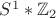 $S^1*\mathbb{Z}_2$