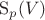 $\mathrm S_p(V)$