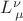 $L^{\nu}_{\, \mu}$