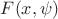 $F(x,\psi)$