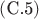 $(\text{C.5})$