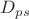 $D_{ps}$