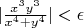 $|{{x^3y^3}\over{x^4+y^4}}|<\epsilon$