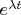 $e^{\lambda t}$