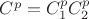$C^ p = C_1^p C_2^ p$