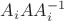 $A_i A A_i^{-1}$