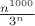 $ \frac {n^{1000}} {3^n} $