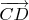 $\overrightarrow{CD}$