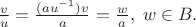 $\frac{v}{u}=\frac{(au^{-1})v}{a}=\frac{w}{a},\; w\in B.$