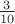 $\frac{3}{10}$