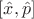 $[\hat x,\hat p]$