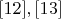 $\eqno[12],\eqno[13]$