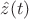 $\hat z(t)$