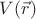 $V (\vec r)$