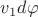 $v_1 d\varphi$