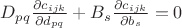 $D_{pq}\frac{ \partial c_{ijk}}{\partial d_{pq}}+B_s\frac{ \partial c_{ijk}}{\partial b_s}=0$ $D_{pq}\frac{ \partial c_{ijk}}{\partial d_{pq}}+B_s\frac{ \partial c_{ijk}}{\partial b_s}=0$