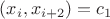 $(x_i,x_{i+2})=c_1$