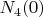 $N_4(0)$