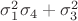 $\sigma_1^2\sigma_4+\sigma_3^2$