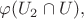 $\varphi(U_2\cap U),$