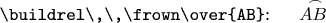 \verb