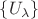 $\{ U_\lambda \} $