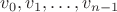 $v_0,v_1,\ldots,v_{n-1}$