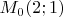 $M_0(2;1)$