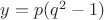 $y=p(q^2-1)$