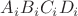 $A_iB_iC_iD_i$