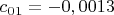 $c_0_1=-0,0013$