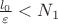 $\frac{l_0}{\varepsilon} < N_1$