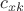 $c_{xk}$