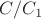 $C/C_1$