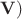 $\mathbf{V})$