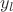 $ y_{\l} $