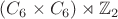 $(C_6 \times C_6) \rtimes \mathbb{Z}_2$