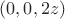 $(0,0,2z)$