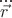 $\dddot{\vec{r}}$