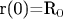r(0)=R_0